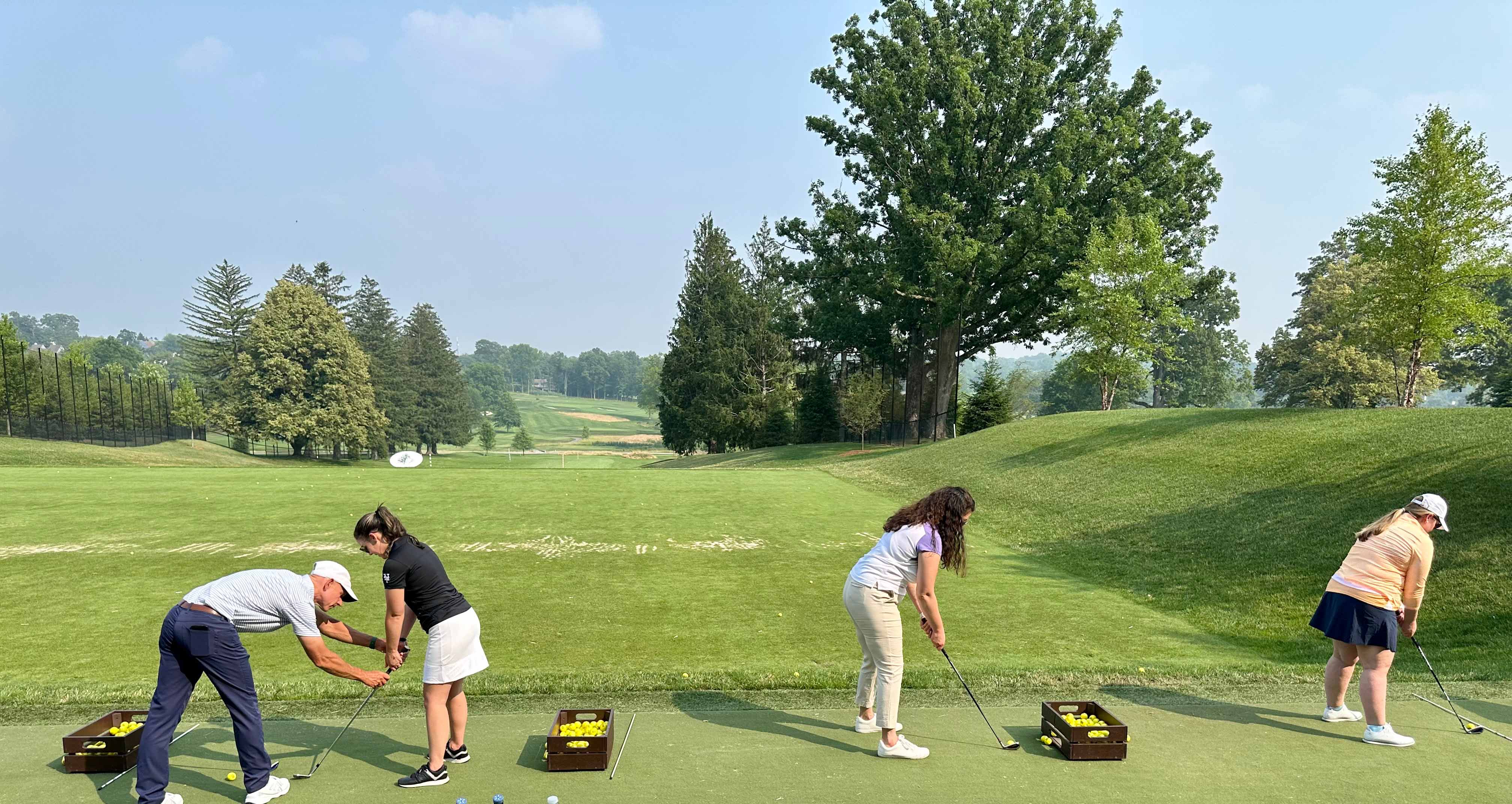 Women of OS Tee Up for Success at Golf Clinic